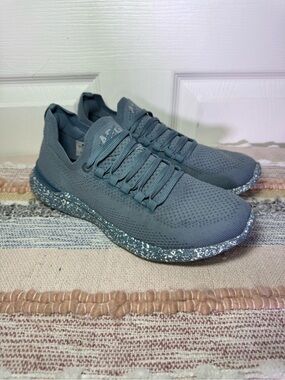 APL Women's Sneakers in Slate Gray with Speckled Midsole